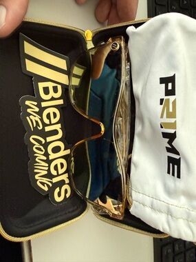 Prime Blenders Eyewear Sunglasses - Gold Frame with Gold Lenses